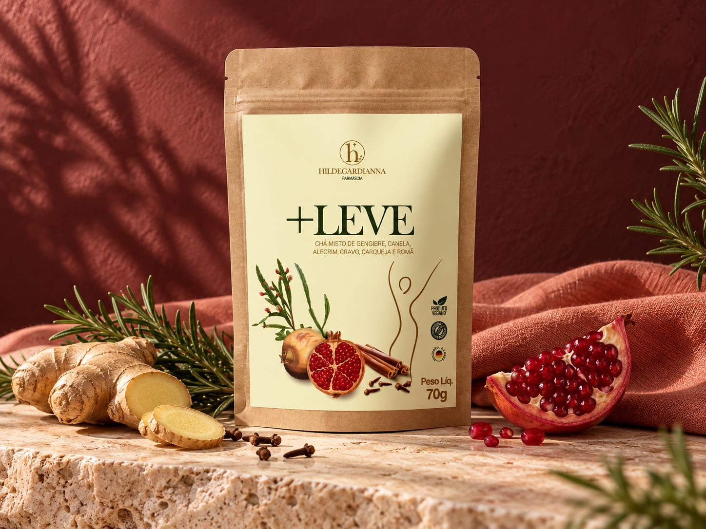 Mais Leve, chá misto 70g